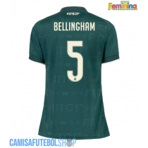 Camisa de time de futebol Real Madrid Jude Bellingham #5 Replicas 2º Equipamento Feminina 2026-27 Manga Curta